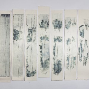 Titulo: Secuencia 13 Técnica: grabado t/m Año : 2017 Dimensiones: 120cm x 92cm